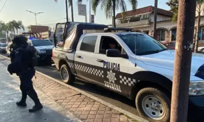 Elemento de SSP Veracruz cae de una patrulla; lo reportan grave