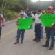 Bloquean la zona rural camino a Hidalgotitlán