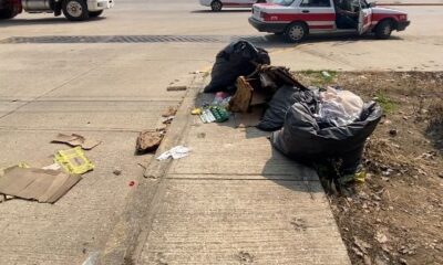 Habitantes de la colonia México piden a vecinos que dejen de acumular desechos en la esquina de calle Quintana Roo esquina con Bulevar (+VÍDEO)