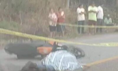 Motociclista sufre accidente sobre la carretera Transístmica y fallece de forma instantánea