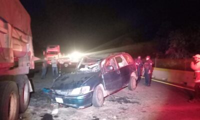 En fatal accidente joven mujer embarazada, vecina  de Acayucan, falleció tras presentar lesiones internas