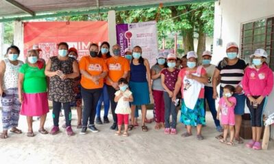 Conmemora Cosoleacaque “Día Naranja”, en la Comunidad de Loma Camalotal