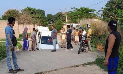 Carro se precipitó en puente de la Buena Vista Norte