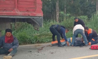 Encontró la muerte;  camino a su trabajo 