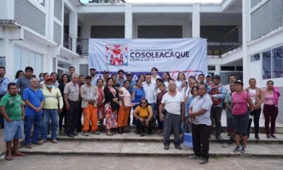 En Cosoleacaque, seguimos trabajando de la mano pueblo y gobierno