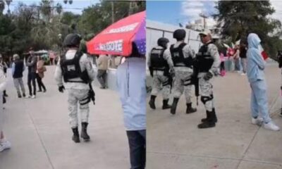 Elementos de la Guardia Nacional interrumpen evento de Xochitllovers en Guanajuato