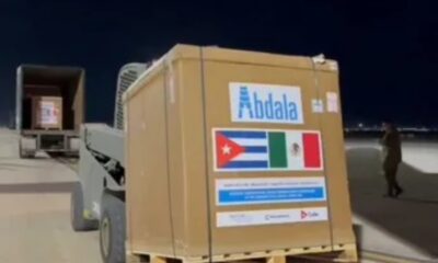 Llegan a México casi 3 millones de vacunas covid-19 de Abdala