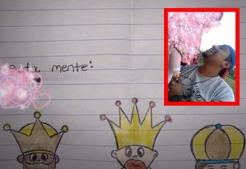 Niña pide en su carta a los Reyes Magos que devuelvan con vida a su familia desaparecida