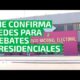 Asistencia de candidatos a debates presidenciales será obligatoria: INE; confirman sede de encuentros