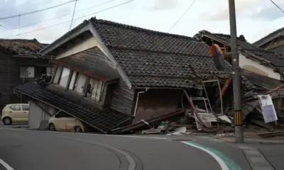 Suben a 62 los Muertos por Sismo en Japón; Temen que Haya Gente en los Escombros