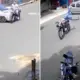 Motociclista Pierde Una Pierna al Rozar Auto a Toda Velocidad