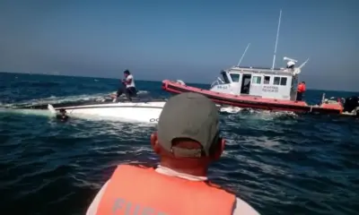 Fueron rescatadas 10 personas tras hundimiento de yate en Boca del Río: SSP de Veracruz