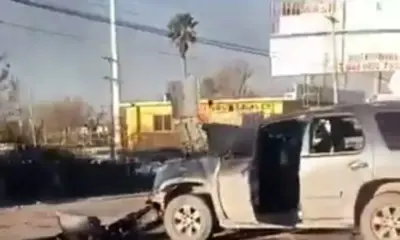 Reportan bloqueos, balaceras y destrucción de cámaras en Reynosa