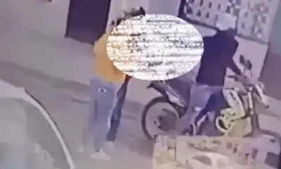 Filtran video del as3sinato de una mujer en plena calle