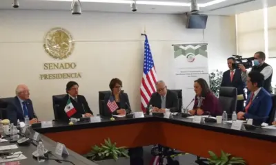 Senadora de Morena pide a embajador de EU que ayude a la 4T; ‘no me meto en la política de México’, responde embajador
