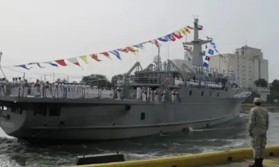 Parte Buque Huasteco a Panamá para buscar restos de general muerto hace más de un siglo