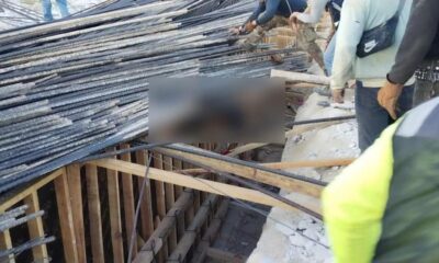 Reportan accidente en Tren Maya. Una estructura en el tramo 6 colapsó en el sur de Quintana Roo, habría 2 lesionados.