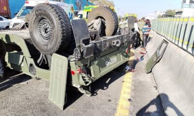 Fuerte accidente de vehículo militar deja al menos un muerto 