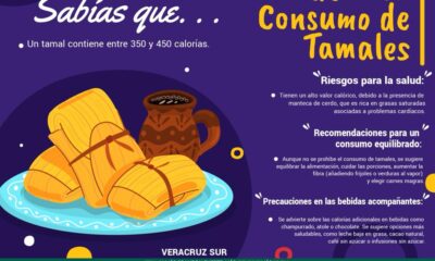 Pide IMSS Veracruz Sur moderar consumo de Tamales