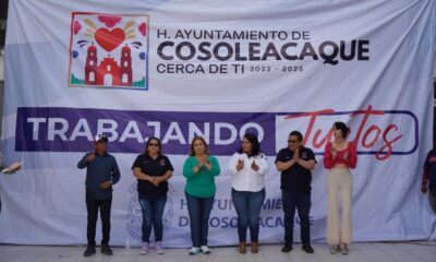 En Cosoleacaque, más escuelas e iglesias continúan siendo beneficiadas a través del programa Trabajando Juntos  