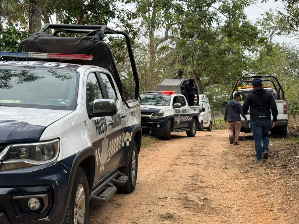 Acayucan amaneció con dos embolsados en camino de terracería