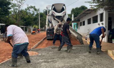 Avanza pavimentación de la calle Mariano Abasolo en la congregación de Barrancas