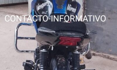 ¡Se roban otra moto!
