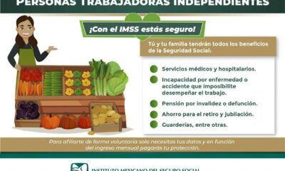 Informa IMSS Veracruz Sur sobre nuevos beneficios del Seguro para Personas Trabajadoras Independientes