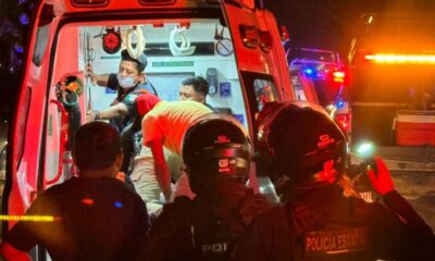 Mujer protagoniza complicada situación atendida por Protección Civil, la fémina acusaba haber sido atacada