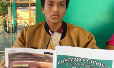Se necesita de 25 mil pesos para que Alejandro viaje a las olimpiadas de matemáticas, desde Minatitlán a Sinaloa