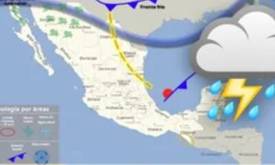 El Meteorológico Nacional reportó la llegada del frente frío número 34.