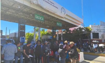 Maestros activan 37 bloqueos en Oaxaca ante visita de AMLO