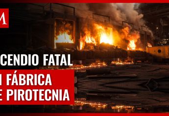 Explota fábrica de pirotecnia y mueren 11 personas en la India