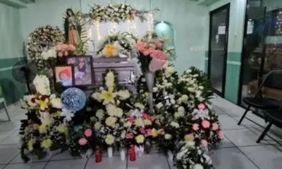 Dan último adiós a Paola y su bebé al norte de Veracruz; perdieron la vida en Canadá