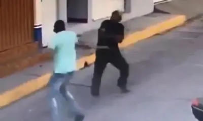 Sujeto le c0rta la mano a otro de un mach3taz0 tras altercado vial