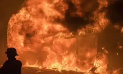 Sujeto incendia su propio casa con su familia dentro, ahora está desaparecida