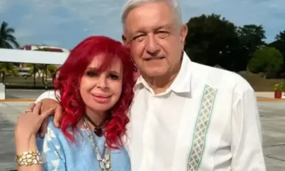 AMLO respalda a Layda Sansores y acusa “mano negra” en protestas de policías en Campeche