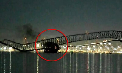 Colapsa el mayor puente de Baltimore tras ser golpeado por un carguero: buscan a sobrevivientes en el agua