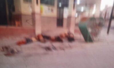 Abandonan 5 cuerpos en las puertas de la alcaldía de Cárdenas