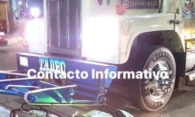 Tortón V/S motociclista en el Bulevar 