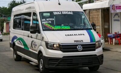 Vecinos de Cosoleacaque dicen sí a la reactivación de rutas vans 