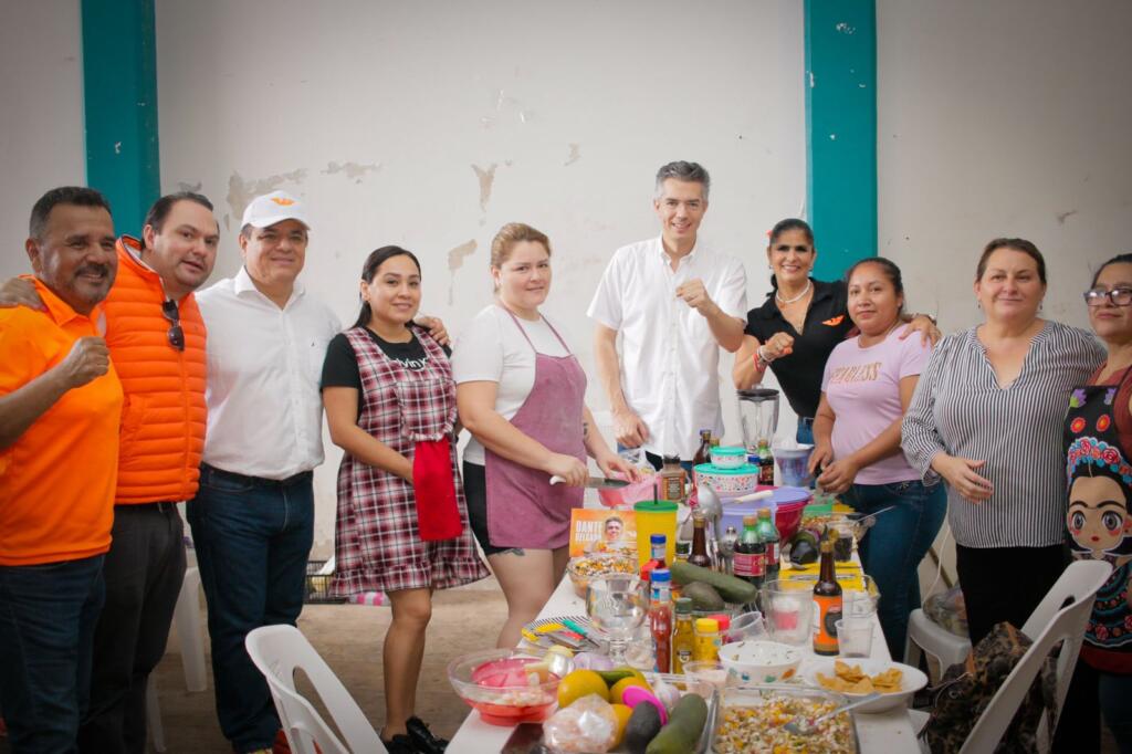 Es tiempo de lo nuevo, lo mejor para Veracruz es naranja: Dante Delgado