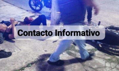 ¡Otro accidente de moto!; ahora en la colonia Santa Clara