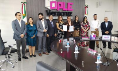 Movimiento Ciudadano registra ante el OPLEV candidatura de Polo Deschamps a la gubernatura de Veracruz 