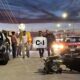 Dama motorizada acabó herida tras fuerte choque frente a la colonia El Mangal