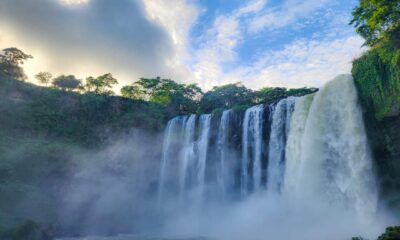 Derriban escaleras para acceder a la cascada del Salto de Eyipantla en #SanAndrésTuxtla 