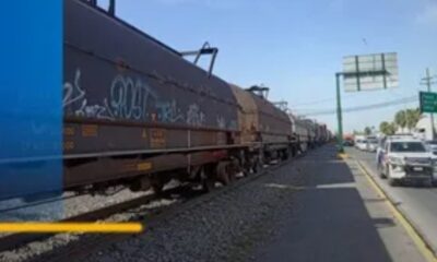 Mujer traía audífonos cuando fue arrollada por tren en Escobedo; murió al instante