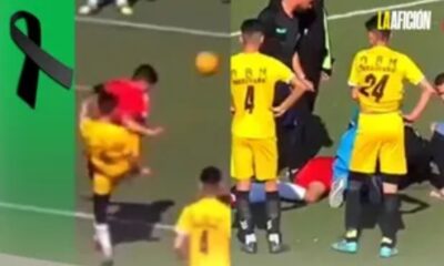 Muere futbolista de 17 años tras recibir fuerte patada en el rostro en partido