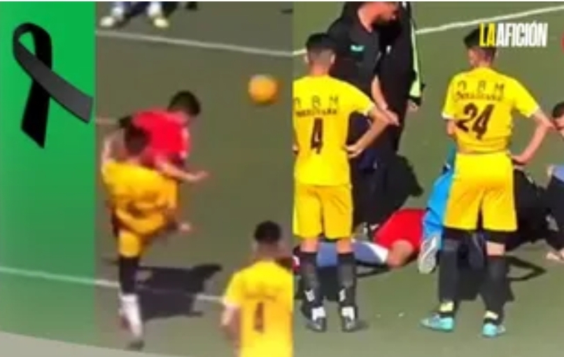 Muere futbolista de 17 años tras recibir fuerte patada en el rostro en partido