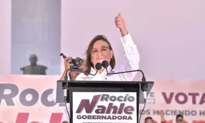 «Me difaman, llevo 38 años viviendo en Coatzacoalcos»: Rocío Nahle por denuncia de Pepe Yunes